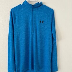 Blue mens pull over